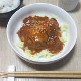 韓国風ハンバーグ！